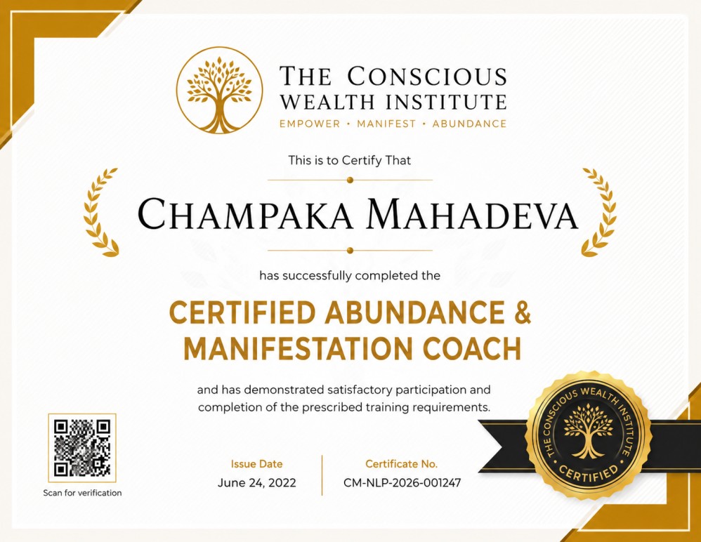 Champaka Certification