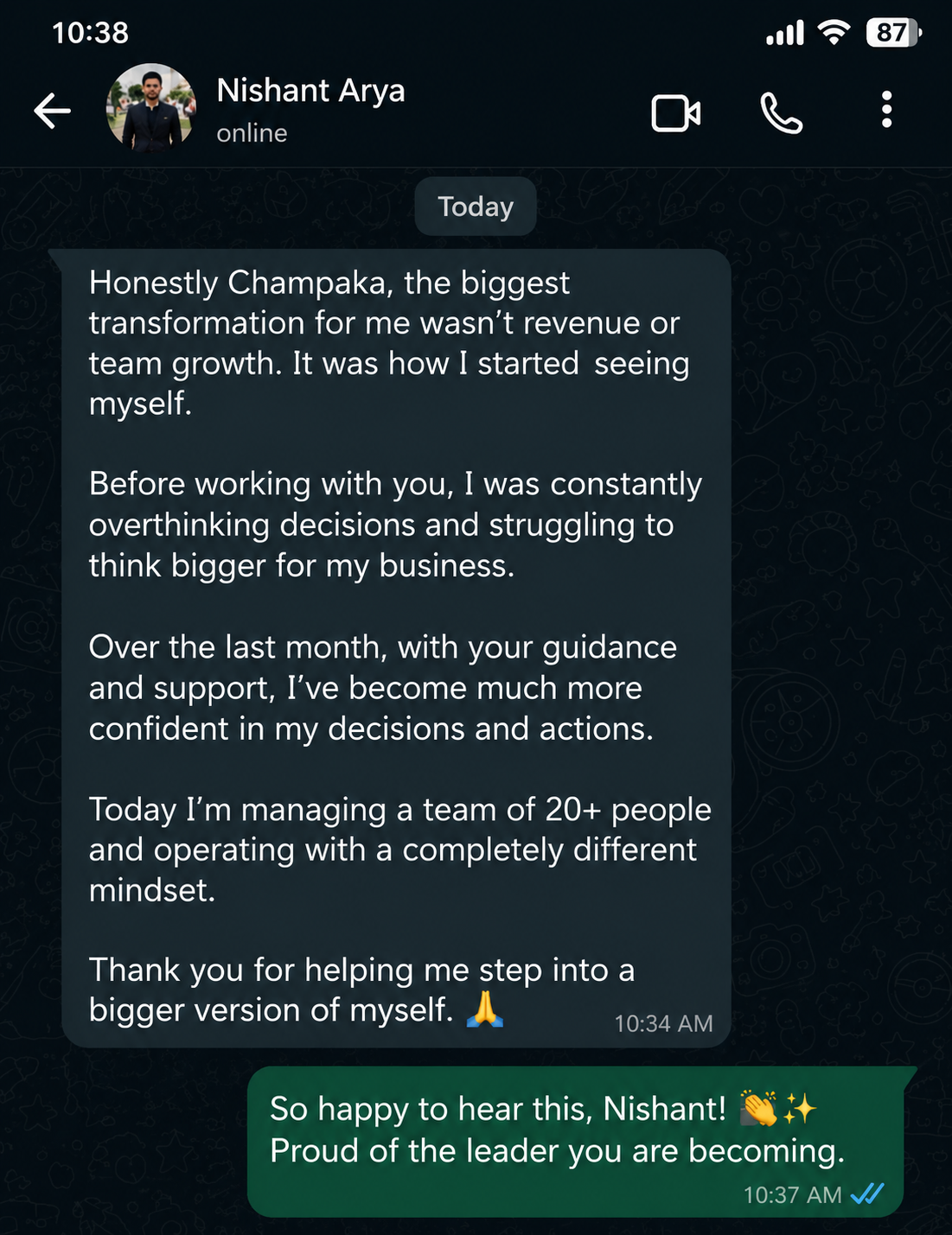 Client Testimonial 4