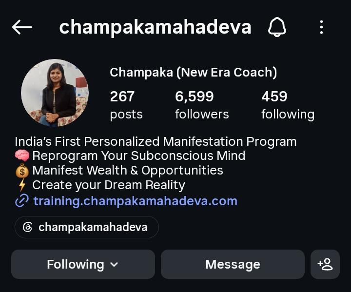 Champaka Instagram Community