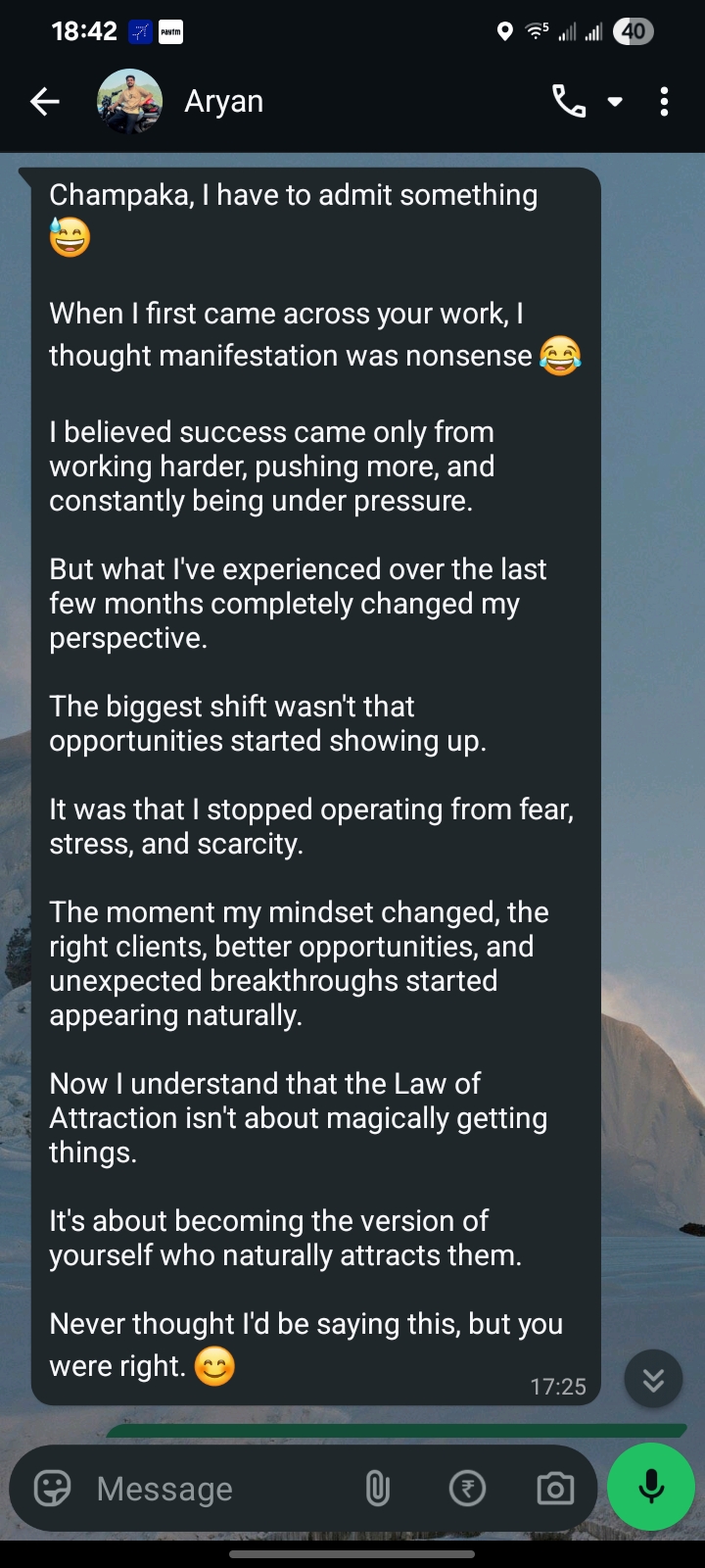 Client Testimonial 1